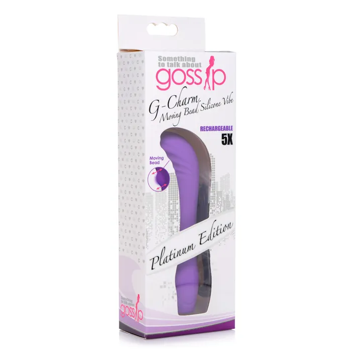 Gossip Vibrators 5X GCharm Moving Gspot Bead Mini Vibe