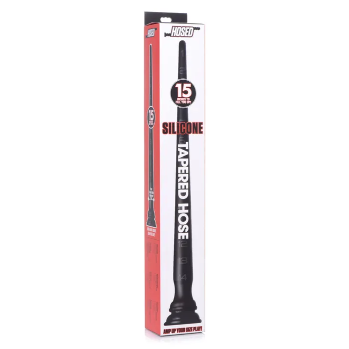 Hosed Anal Silicone Tapered Hose 15 Inch