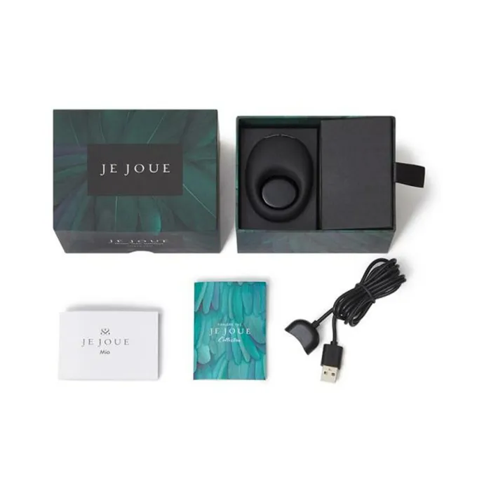 Je Joue Mio Cock Ring Black Je Joue Male Sex Toys
