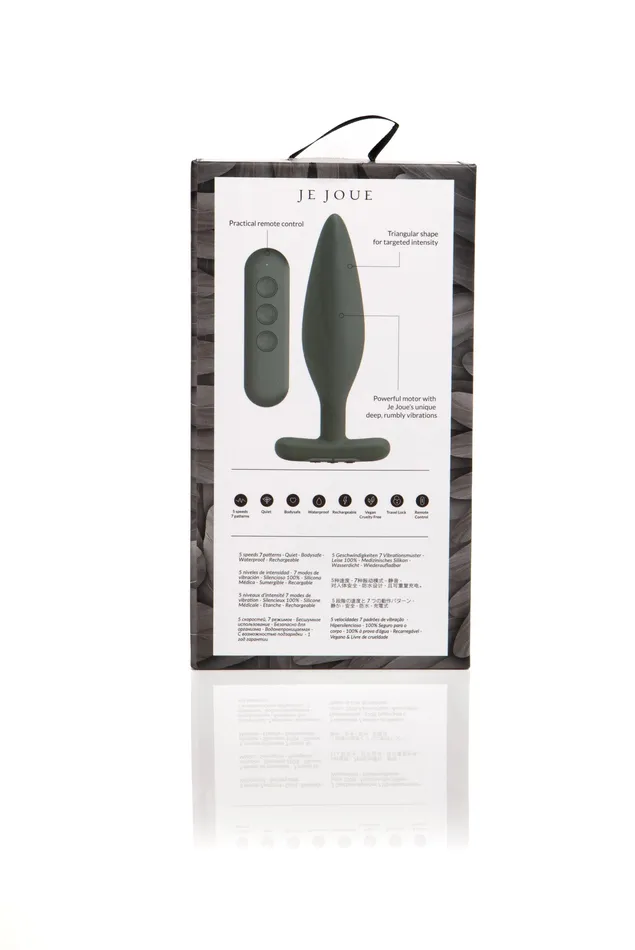 Je Joue Vesta Remote Controlled Butt Plug Deep Rumbly Vibes Perfect for Newbies Anal