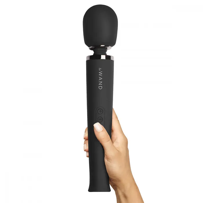 Le Wand Massager Black Rechargeable Entrenue Vibrators