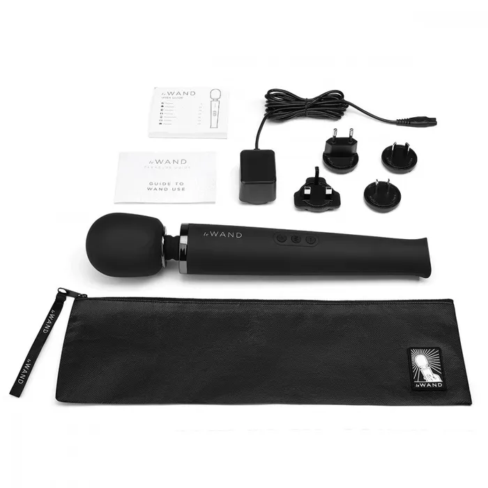 Le Wand Massager Black Rechargeable Entrenue Vibrators