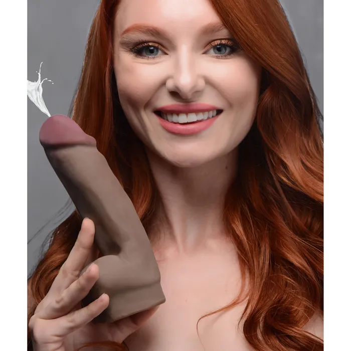 Loadz Dildos Loadz Squirting Dildo 7 Inch w Reservoir in Balls