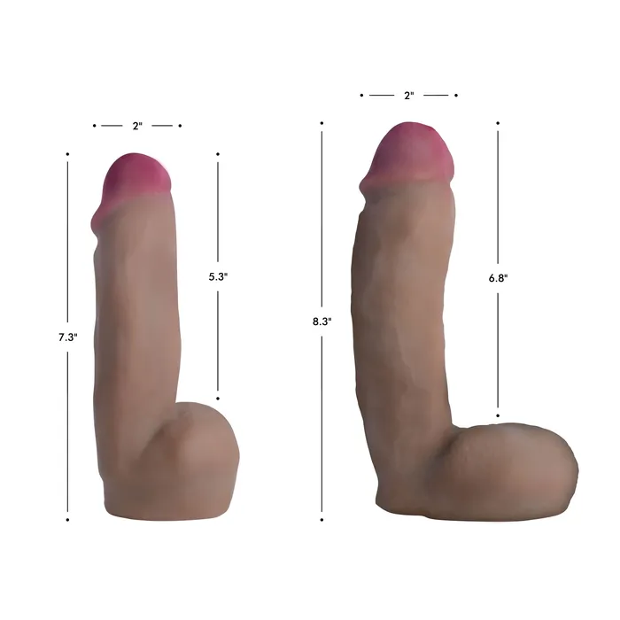 Loadz Dildos Loadz Squirting Dildo 7 Inch w Reservoir in Balls