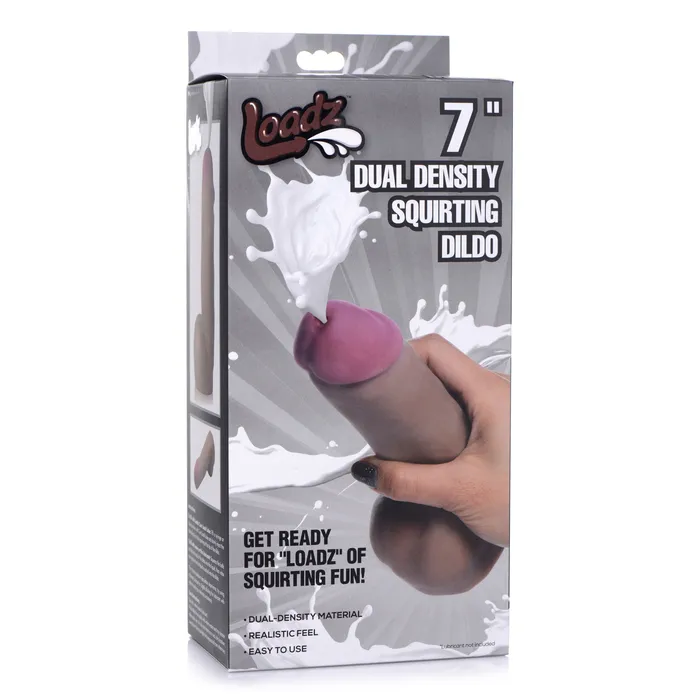 Loadz Dildos Loadz Squirting Dildo 7 Inch w Reservoir in Balls