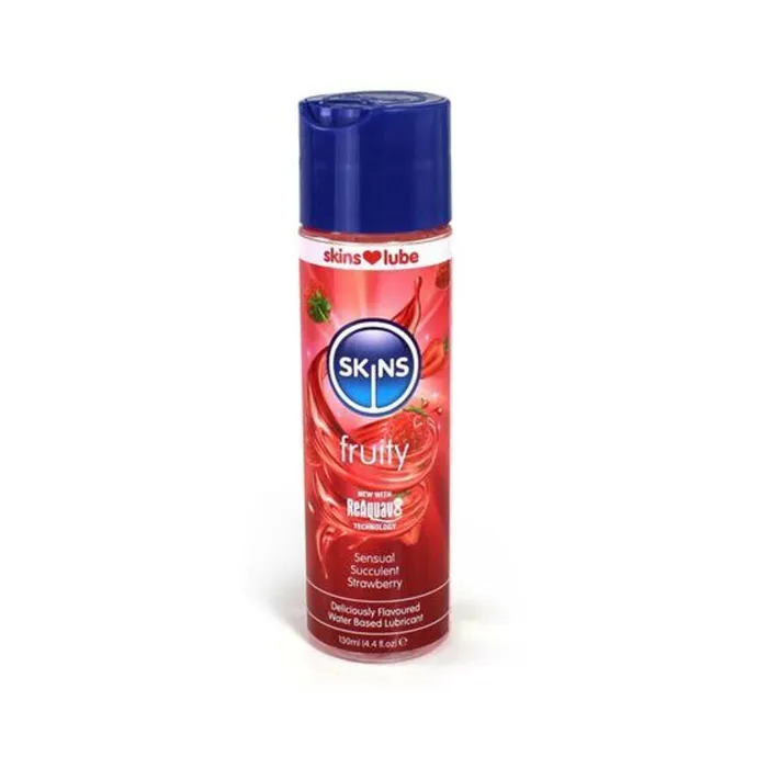 Lubricants Creative Conceptions LLC Skins Strawberry Waterbased Lubricant 4 Oz Lubricants Creative Conceptions LLC Skins Strawberry Waterbased Lubricant 4 Oz