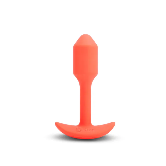 Male Sex Toys COTR INC VIBRATING SNUG PLUG SMALL ORANGE