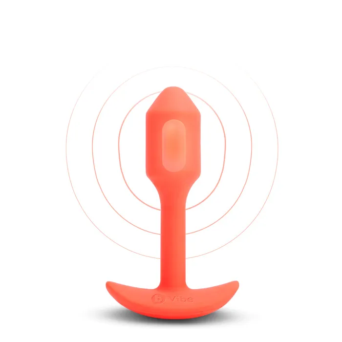 Male Sex Toys COTR INC VIBRATING SNUG PLUG SMALL ORANGE