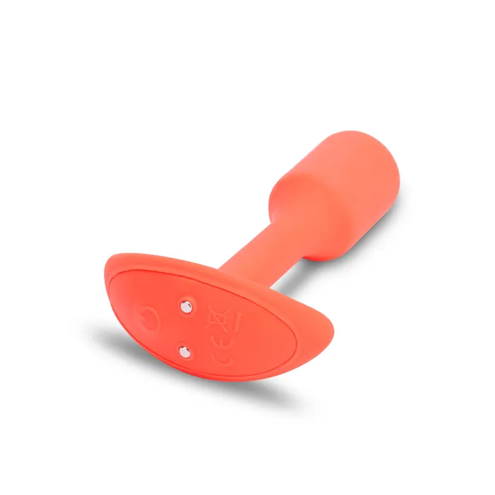 Male Sex Toys COTR INC VIBRATING SNUG PLUG SMALL ORANGE