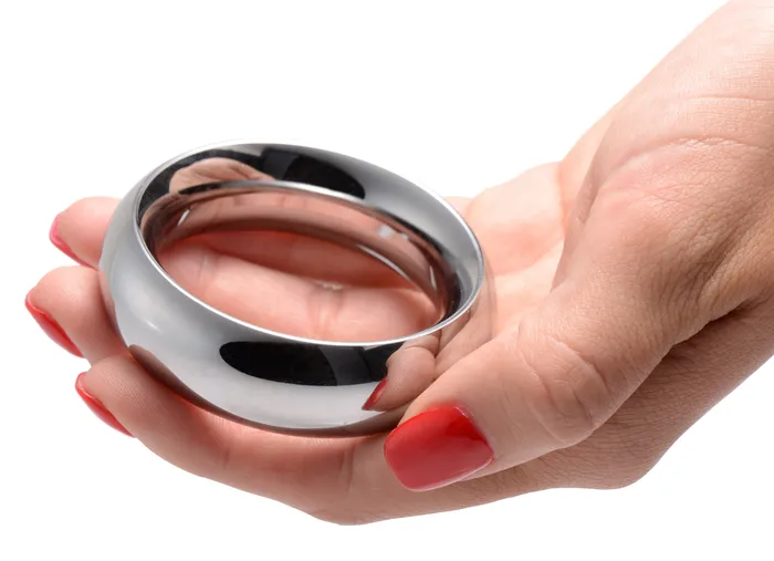 Master Series Male Sex Toys Sarge 225 Stainless Steel Erection Enhancer Ring