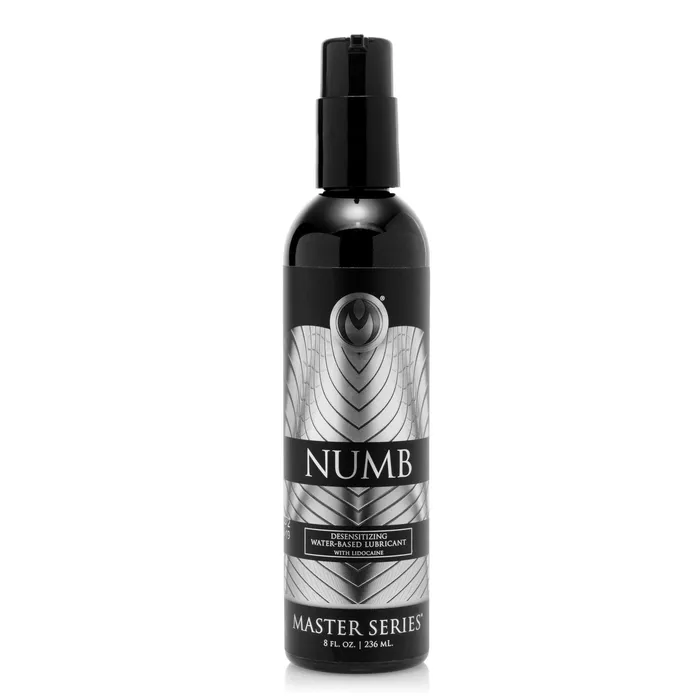 Master Series Numb Desensitizing Water Based Lubricant with Lidocaine 8 oz Lubricants Master Series Numb Desensitizing Water Based Lubricant with Lidocaine 8 oz Lubricants