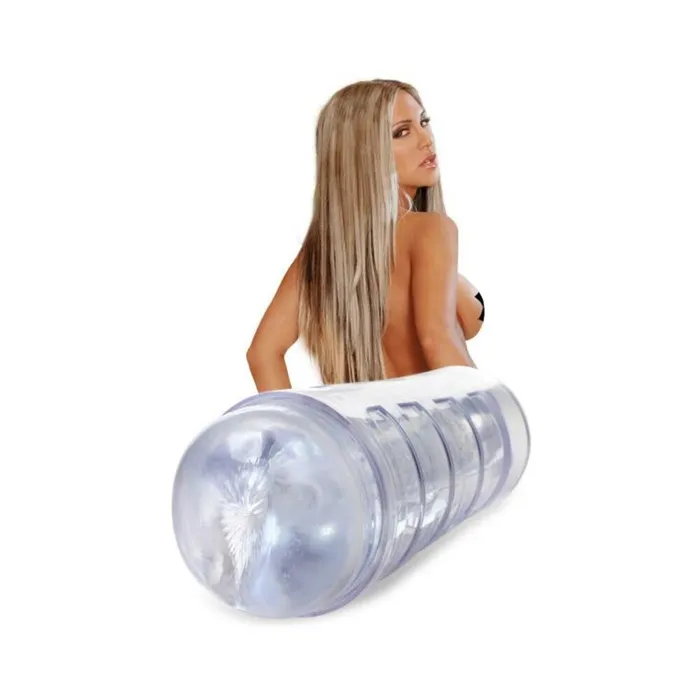 Mistress Brianna Ass Stroker Clear Curve Novelties Male Sex Toys