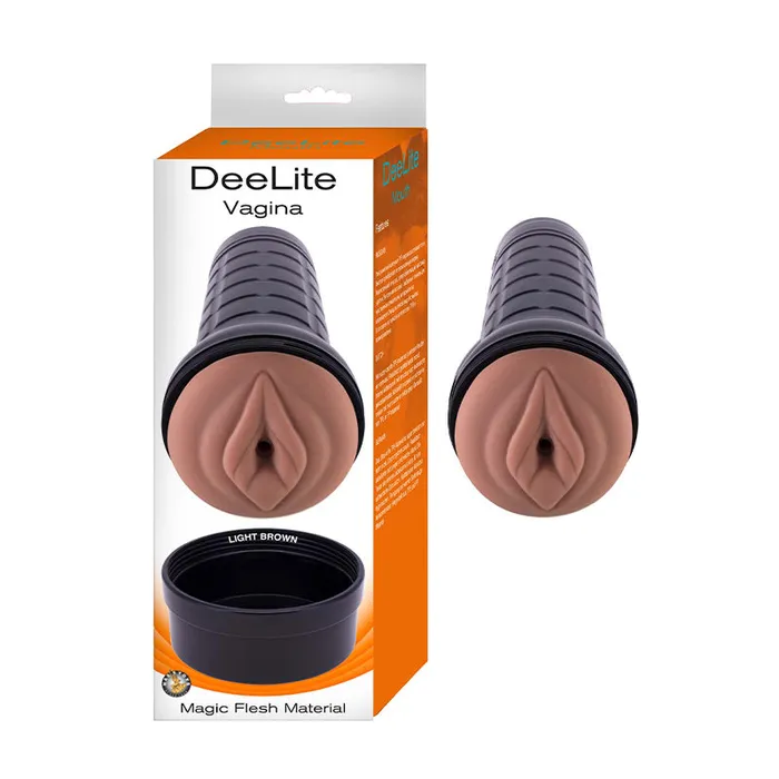 Nasstoys Male Sex Toys DeeLite Vagina Light Brown