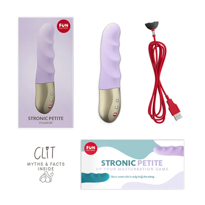NEW Stronic Petite ThrustingPulsating Pastel Lilac Vibrator Entrenue Vibrators