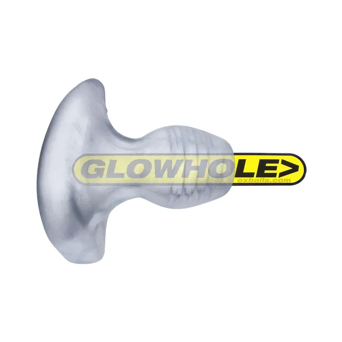 Oxballs Glowhole2 Buttplug With Led Insert Large Clear Frost Blue Ox Designs Oxballs Male Sex Toys Oxballs Glowhole2 Buttplug With Led Insert Large Clear Frost Blue Ox Designs Oxballs Male Sex Toys
