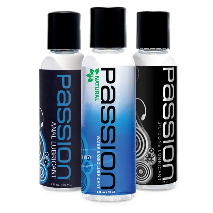 Passion Lubricants Lubricants Passion Lubricant 3 Piece Sampler Set