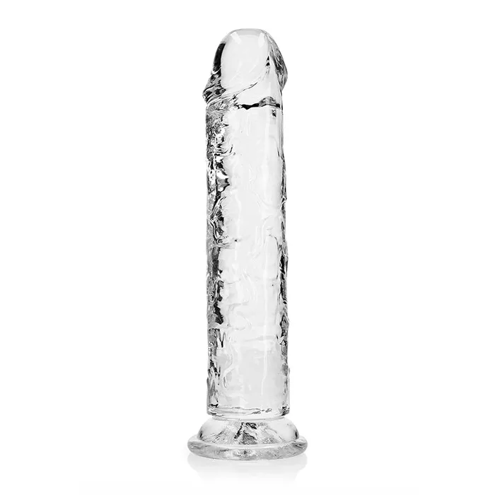 RealRock Crystal Clear Straight 10 in Dildo Without Balls Clear Shots America LLC Dildos RealRock Crystal Clear Straight 10 in Dildo Without Balls Clear Shots America LLC Dildos