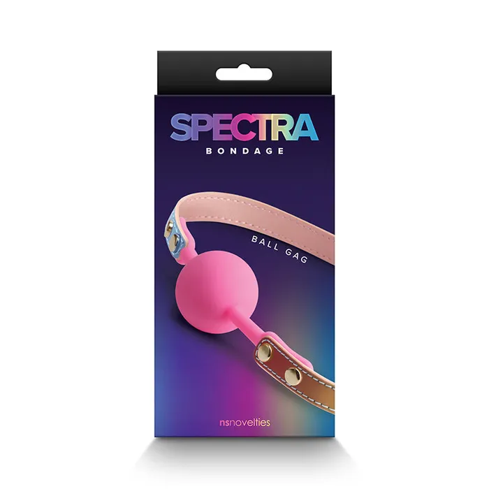 Spectra Bondage Ball Gag Rainbow New Sensations Novelties Inc Couples