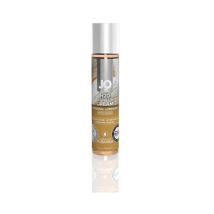 System JO H2O Flavored Lubricant Vanilla 1oz System Jo Dildos