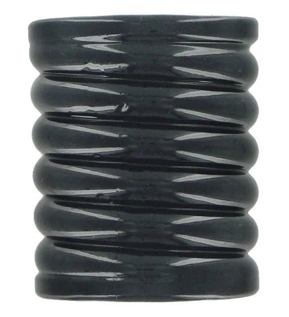 Trinity Men Anal Sprial Ball Stretcher Black