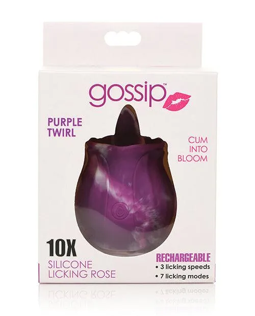 Vibrators Curve Toys Gossip Licking Rose Curve Toys