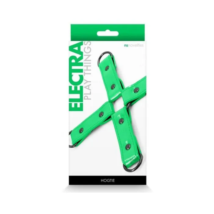 Vibrators Electra Hog Tie Green New Sensations Novelties Inc