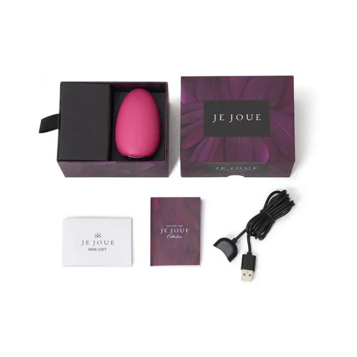 Vibrators Je Joue Je Joue Mimi Soft Softtip Clitoral Vibrator Fuchsia