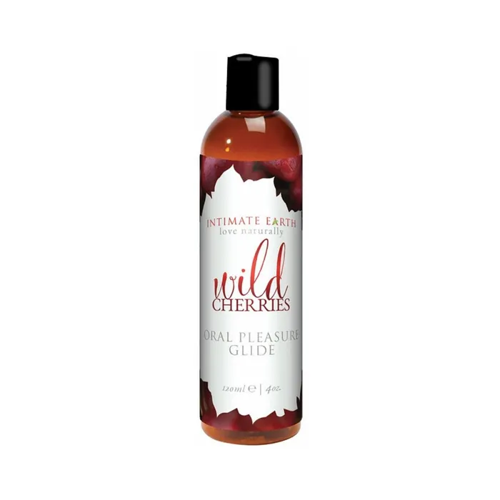 Vibrators New Earth Trading LLC Intimate Earth Wild Cherries Flavored Glide 120ml Vibrators New Earth Trading LLC Intimate Earth Wild Cherries Flavored Glide 120ml