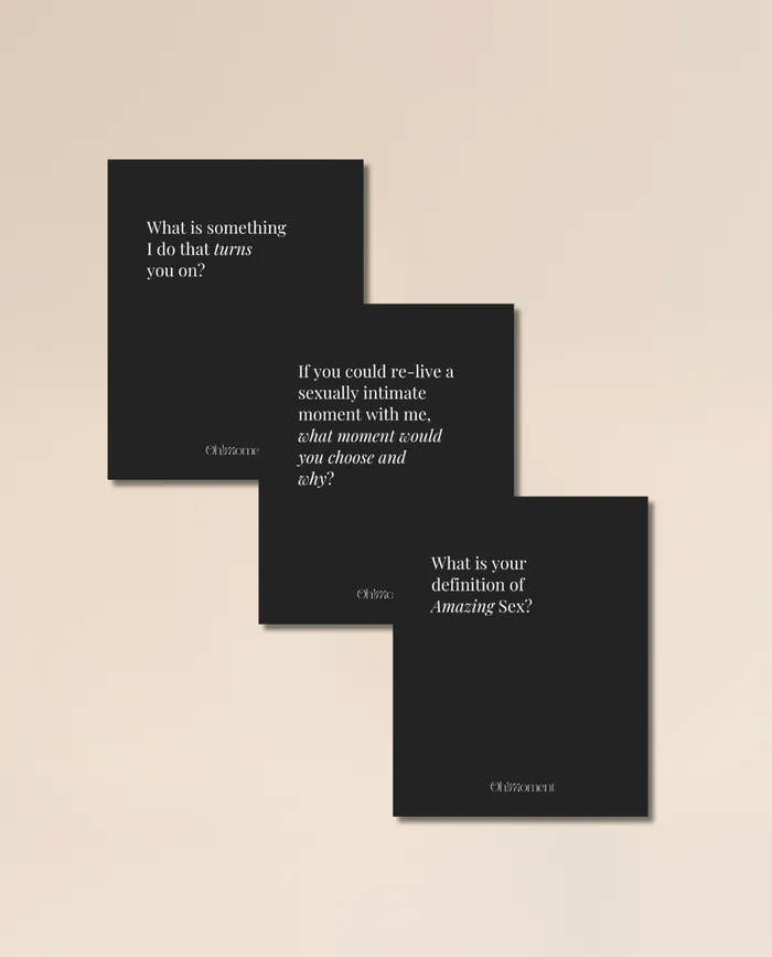 Vibrators Oh Moment OhMoment Couples Connection Cards