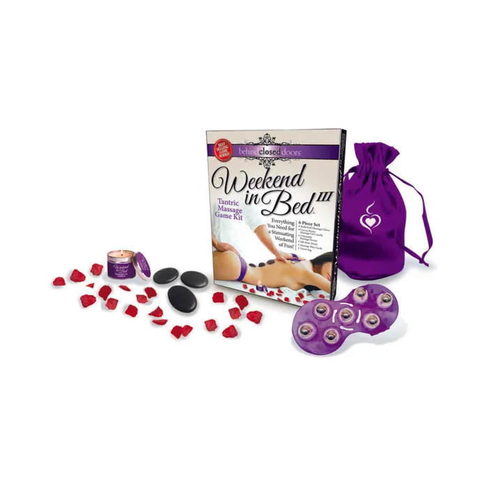 Weekend In Bed Tantric Massage Kit Little Genie Productions Couples