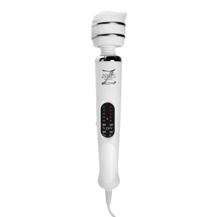 White Knight 10 Mode Electro Vibe Wand Zeus Electrosex Vibrators