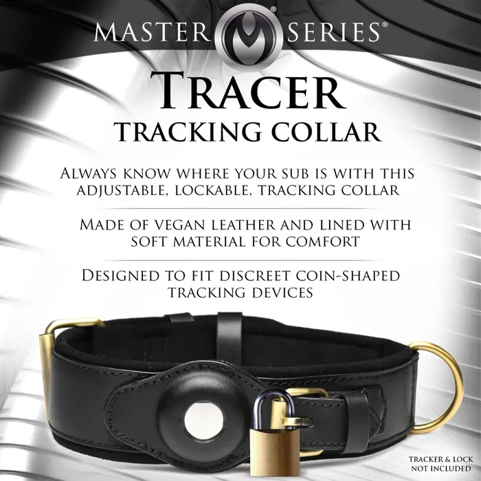 XR Brand MASTER SERIES TRACER TRACKER COLLAR Male Sex Toys