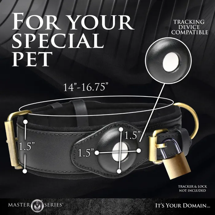 XR Brand MASTER SERIES TRACER TRACKER COLLAR Male Sex Toys