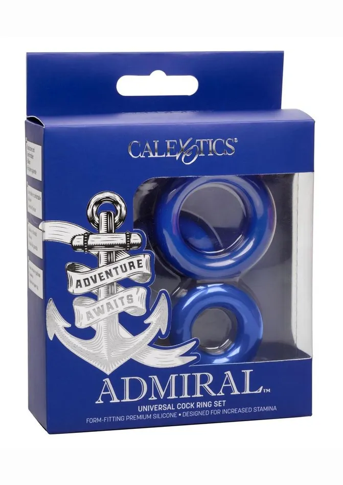Admiral Universal Silicone Cock Ring Admiral Male Sex Toys