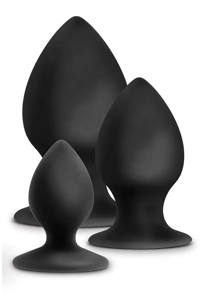 Anal Adventures Platinum Silicone Anal Stout Anal Plug Kit Anal Adventures Male Sex Toys Anal Adventures Platinum Silicone Anal Stout Anal Plug Kit Anal Adventures Male Sex Toys