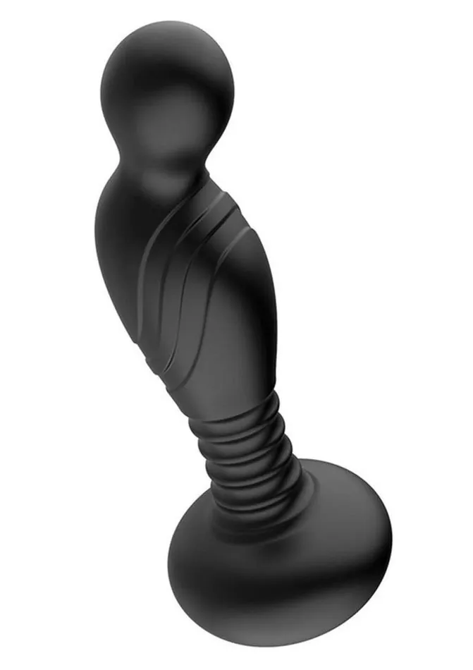 Anal AssSation Remote Vibrating Rechargeable Silicone PSpot Plug AssSation