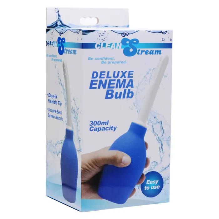 Anal Cleanstream Deluxe Enema Bulb Douche Blue Cleanstream Anal Cleanstream Deluxe Enema Bulb Douche Blue Cleanstream