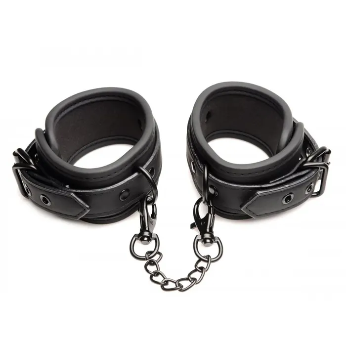 Anal Master Series Master Series Kinky Comfort Wrist Ankle Cuff Set Black Anal Master Series Master Series Kinky Comfort Wrist Ankle Cuff Set Black