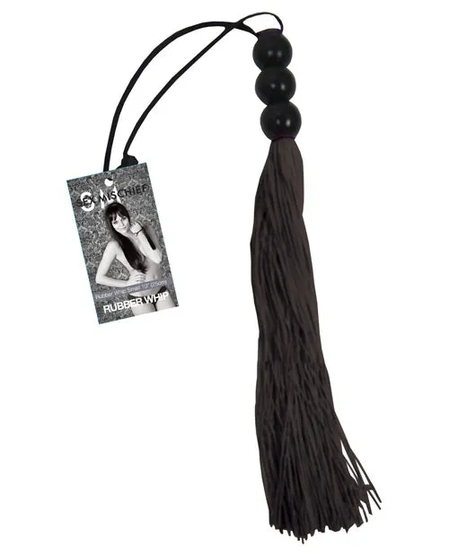 Anal Open Desires Sex Mischief Small Whip Black