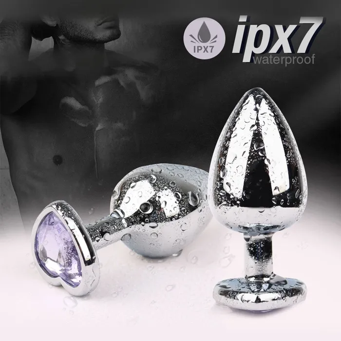 Anal TateA Jewelled Metal Butt Plug Set 3 Piece The Bad Peach Anal TateA Jewelled Metal Butt Plug Set 3 Piece The Bad Peach