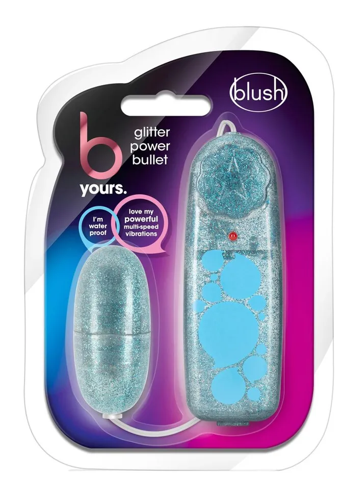 B Yours Female Sex Toys B Yours Glitter Power Bullet Vibrator with Remote Control B Yours Female Sex Toys B Yours Glitter Power Bullet Vibrator with Remote Control