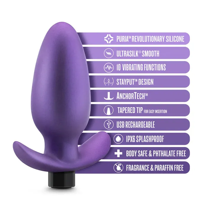 Blush Anal Blush Anal Adventures Matrix Excelsior Plug Astro Violet