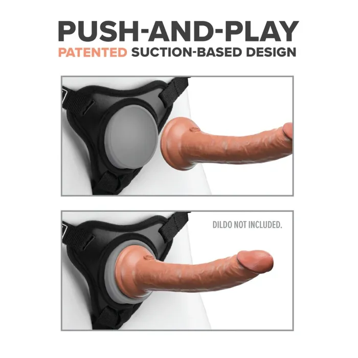 Body Dock Female Sex Toys Body Dock Elite Mini Strap On Harness Black