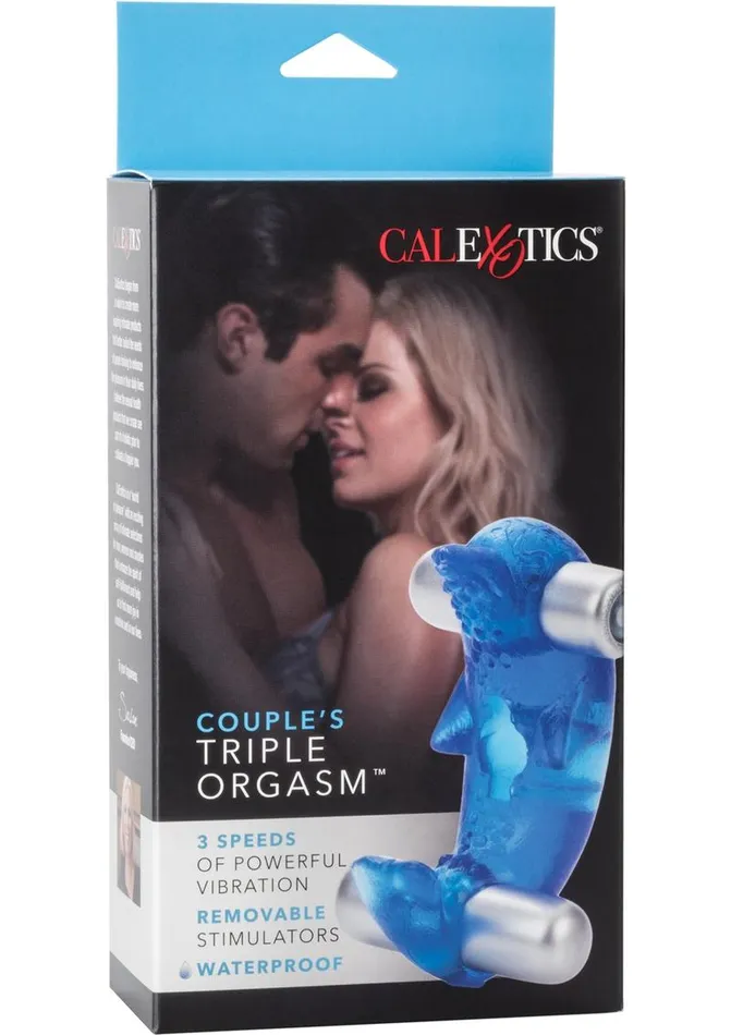 Couples Triple Orgasm Vibrating Cock Ring Couples Enhancers Couples
