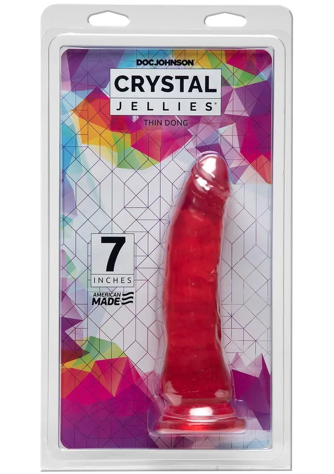 Dildos Crystal Jellies Crystal Jellies Thin Dildo