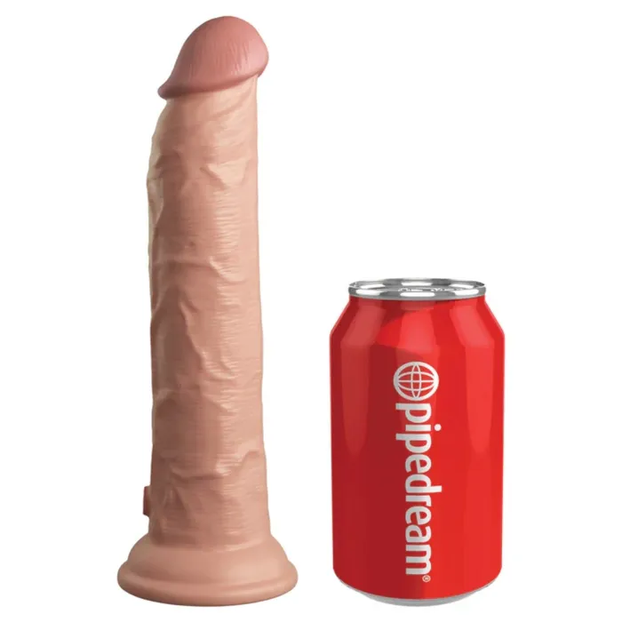 Dildos King Cock King Cock Elite Dual Density Silicone Dildo Pink 9 Inch