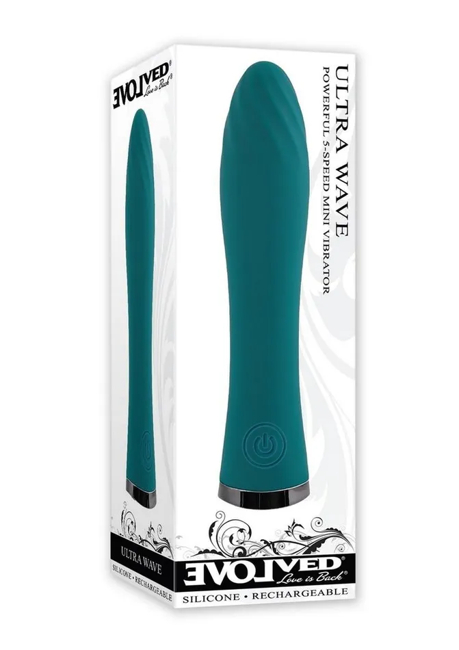 Evolved Female Sex Toys Ultra Wave Rechargeable Silicone Vibrator