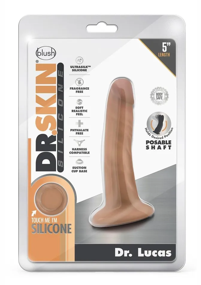 Female Sex Toys Dr Skin Dr Skin Dr Lucas Silicone Dildo with Suction Cup