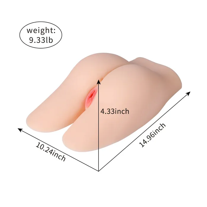Female Sex Toys Earlypeach Portable Mini Size Ass Butt Sex Dolls 933lb Judy
