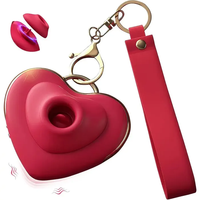 Female Sex Toys Inyarose HeartShaped Suction Vibrator